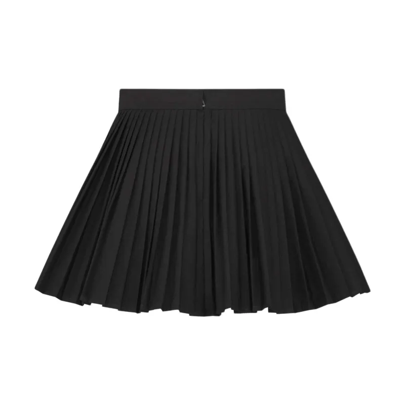 DIOR Logo Engraved Pleated Mini Skirt-1