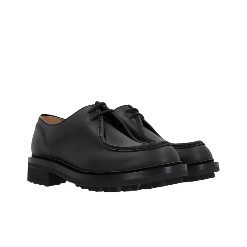 CHURCH'S Monteria Round Toe Lace Up Derby Shoes-3