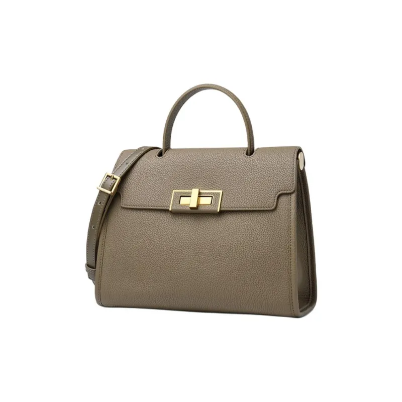 GOLDLION Cow Leather Portable Crossbody Bag, Shoulder Bag Women's Multicolor-16