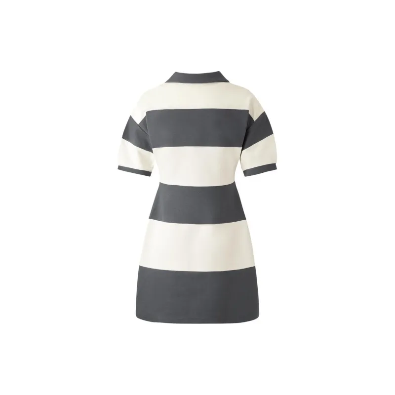 PEACEBIRD Short Sleeved Dress Women's Ecru-1