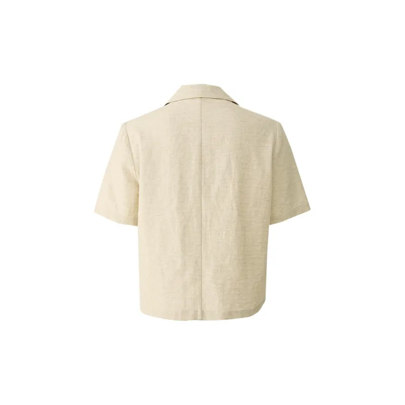 YALIDA Business Suits Women's Beige-1