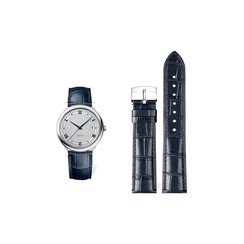Craftsman Omega Compatibility Watch Band Genuine Leather Material-19