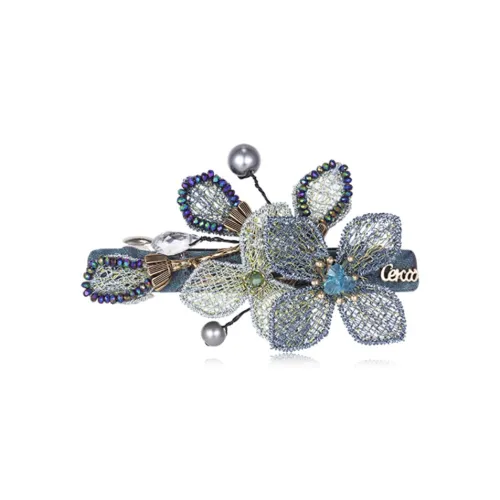 Cercoo Hair Clips Women's Blue