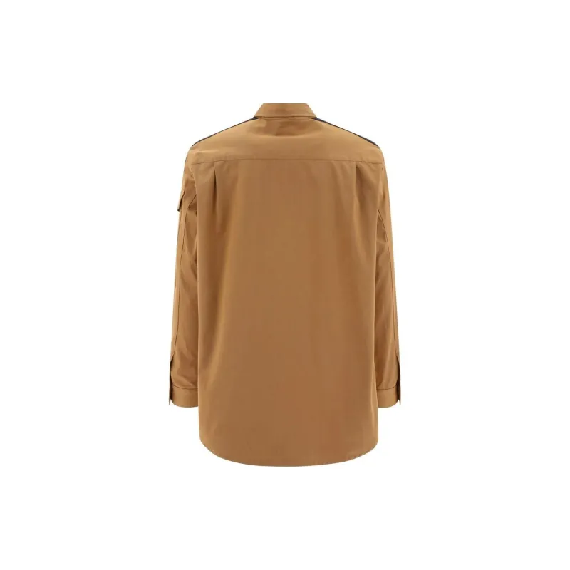 Alexander McQueen Logo Detailed Long Sleeved Shirt-1