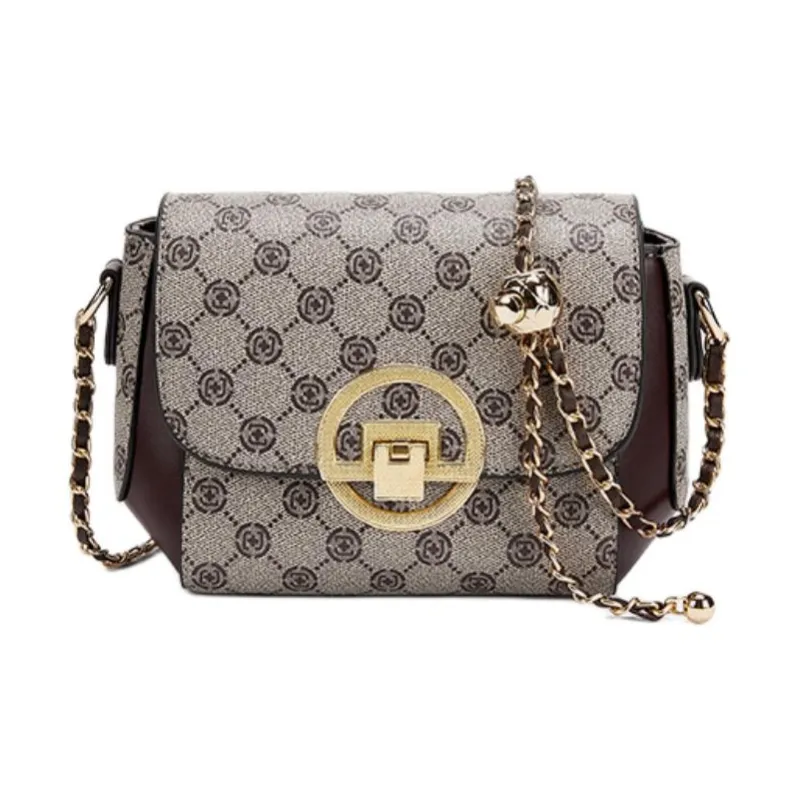 JOSINY PVC Small Square Bag Shoulder Bag Crossbody Bag Medium Size Women's Multicolor-17