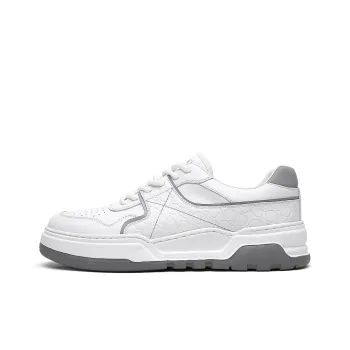 CROWN Slip-Resistant Low-Top Casual Shoes Men's One Yard Larger