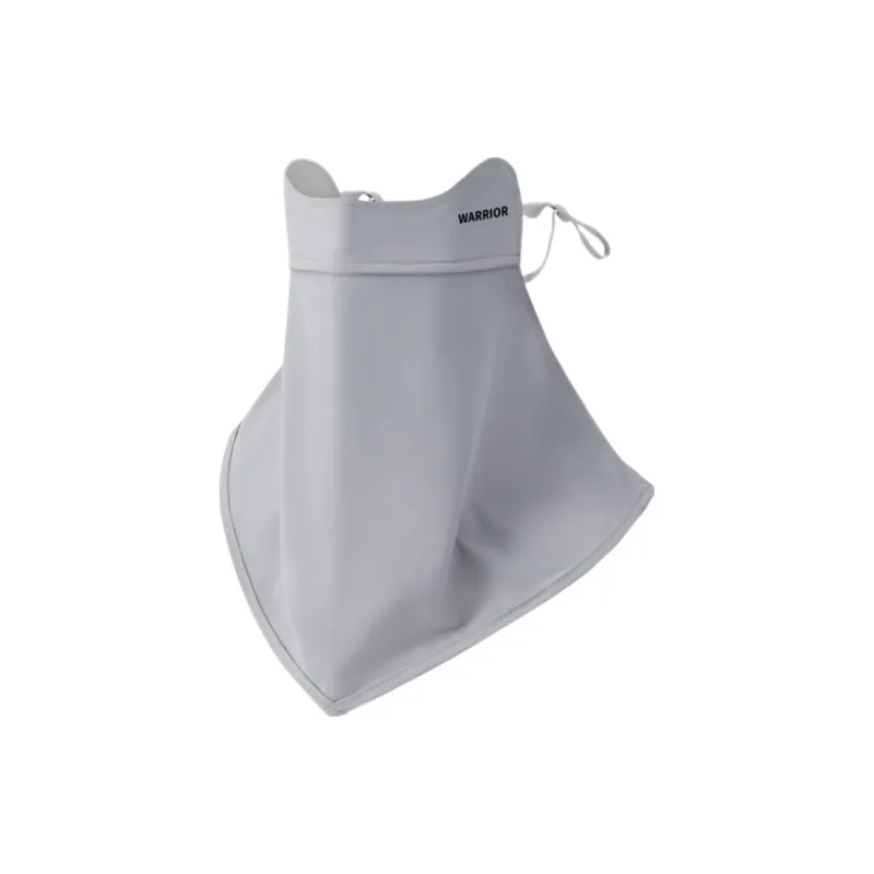 Warrior Ice Silk Face Masks Unisex Gray Black-1