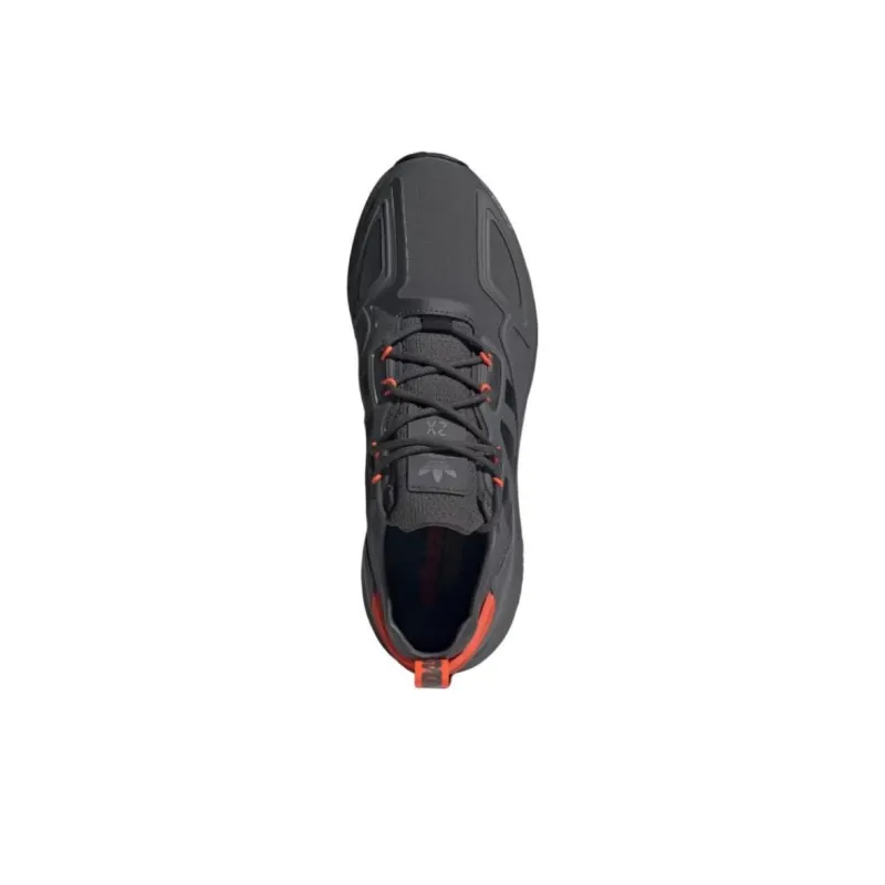 Adidas Zx 2K Boost 'Grey Solar Red'-4