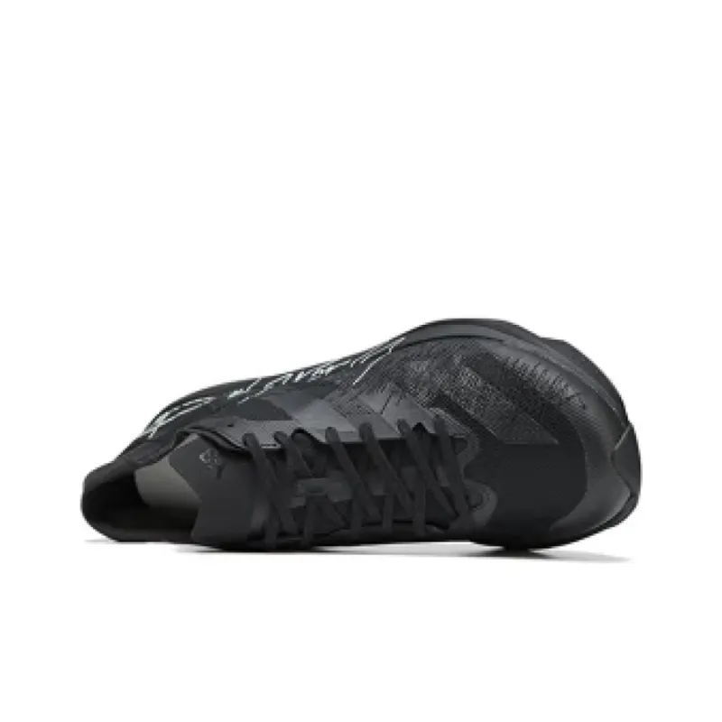 Y-3 Cushioned Wear-Resistant Lightweight Running Shoes Unisex Black Yohji Yamamoto Designer Signature Edition-2