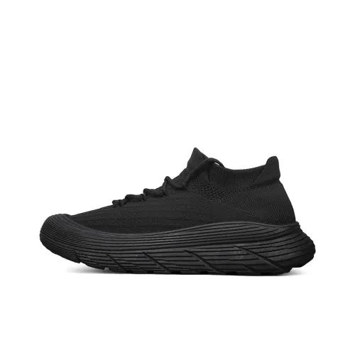 Warrior Cushioning Coverage Wear Resistant Lightweight Breathable Slip Resistant Low Top Casual Shoes Men's Black
