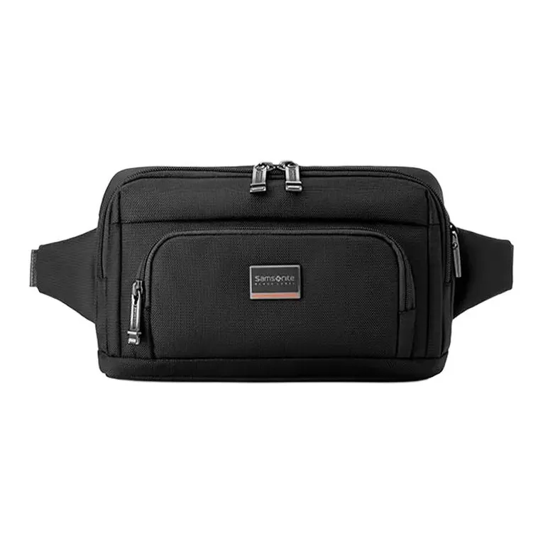 SAMSONITE SBL ENCODE Ballistic Nylon With Nappa Leather Sling Bag Men's Black-0