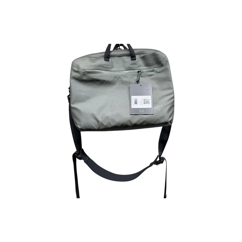 Arcteryx Nylon Briefcase, Shoulder Bag, Crossbody Bag, Handbag Regular Unisex Green-0