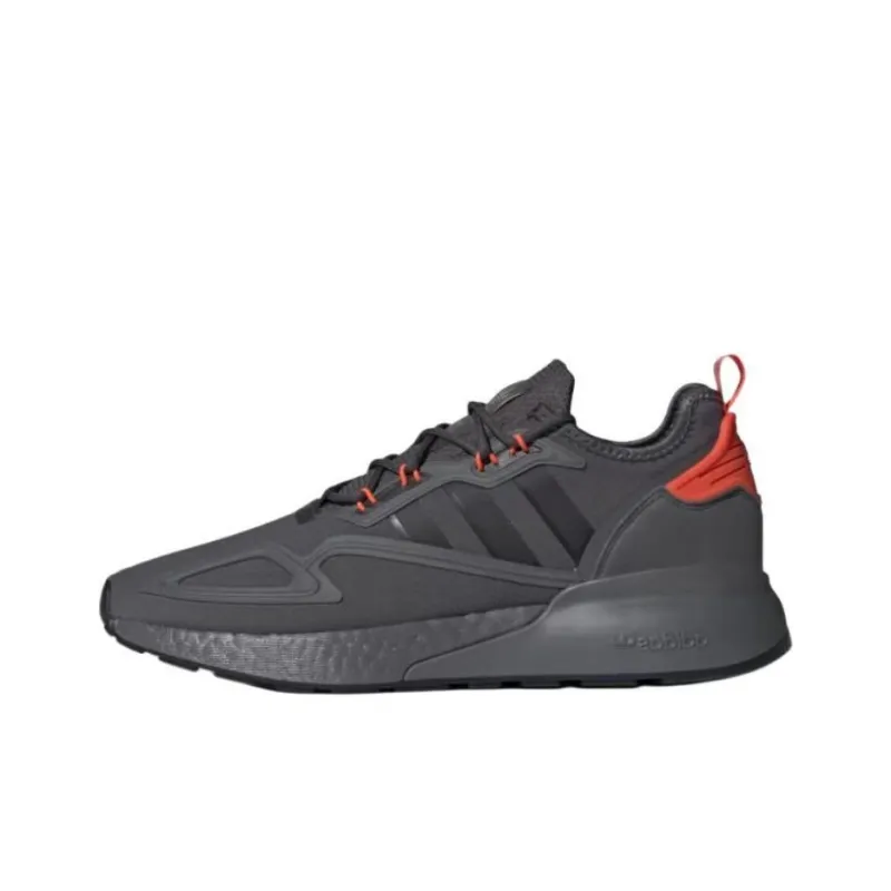 Adidas Zx 2K Boost 'Grey Solar Red'-0