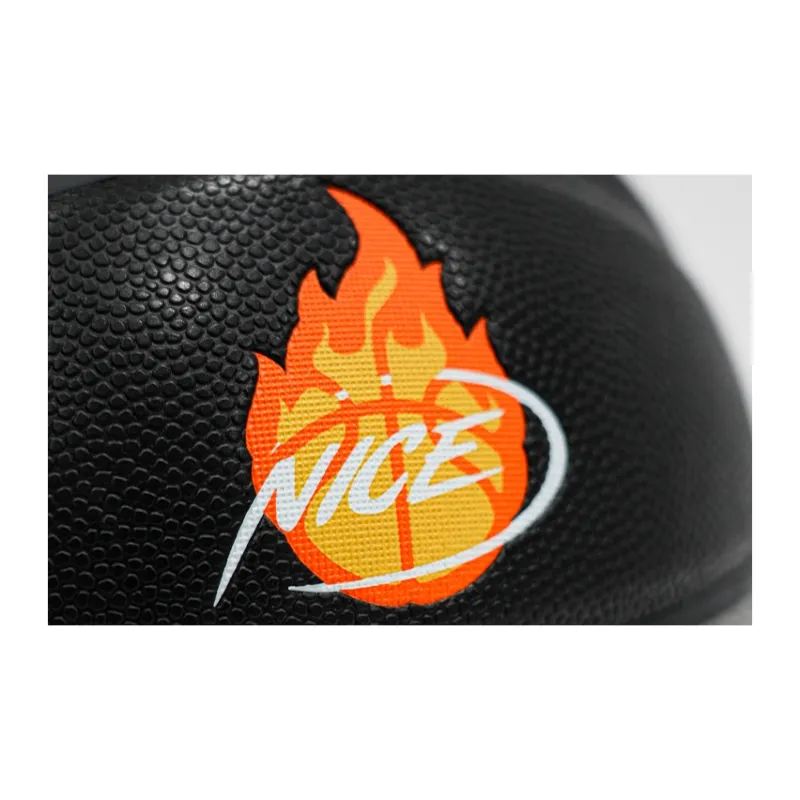 NICEID PU Basketball Black Gray Size 7 Training Unisex-2