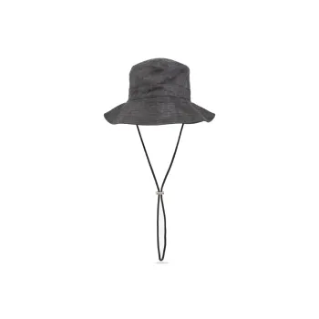 GANNI Logo embroidered Denim Bucket Hat