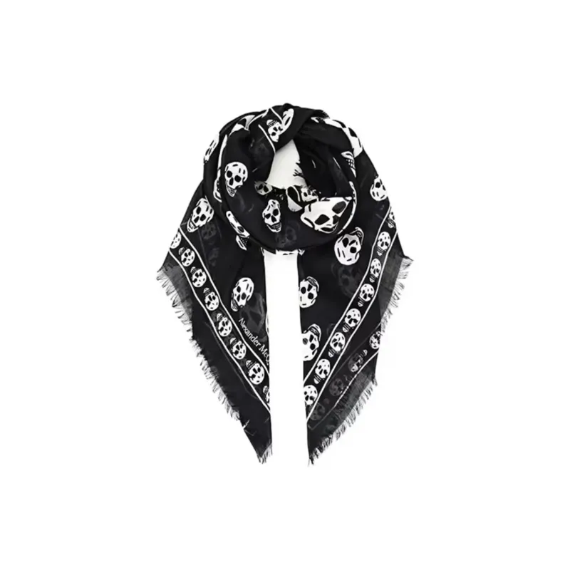 Alexander McQueen Skull Print Scarf-0