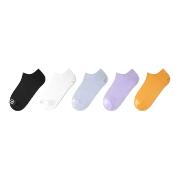 SEVEN Ankle Socks Women's 5 Pack Mixed Color