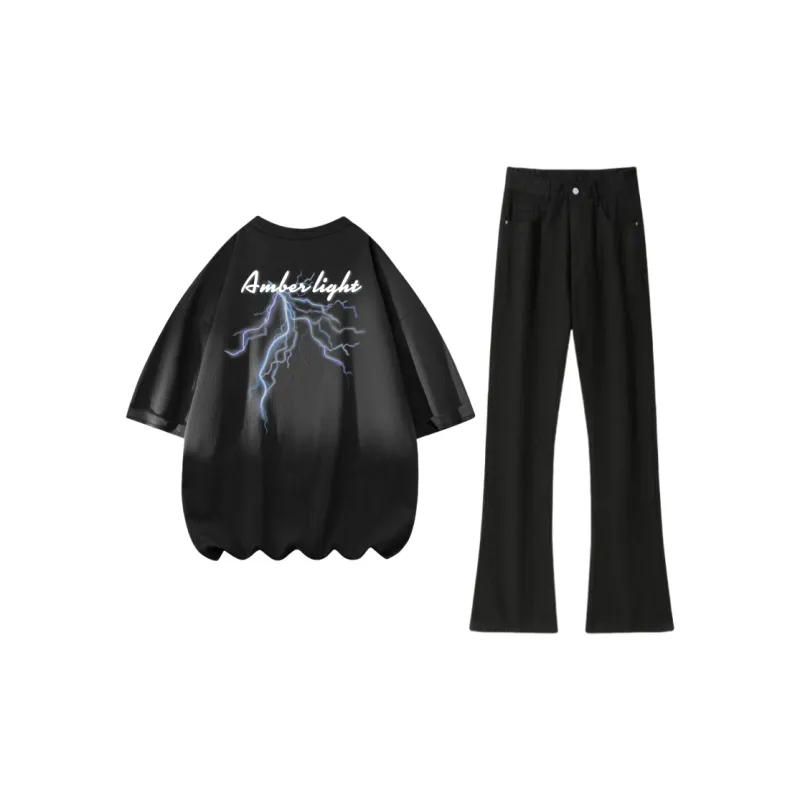 AMBER LIGHT Casual Sportswear Unisex-1