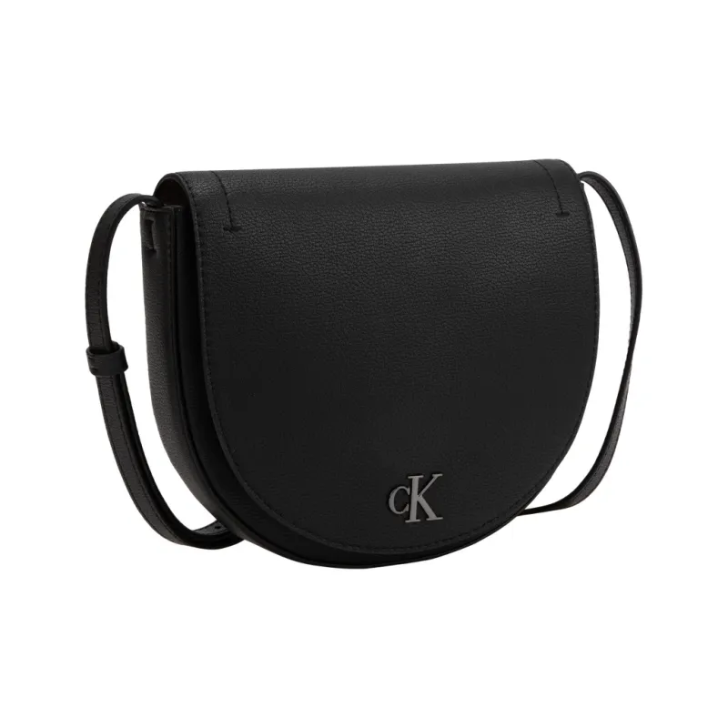 CALVIN KLEIN Synthetic Material Crossbody Bag Women's Space Black-1