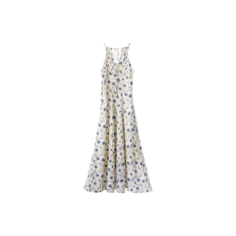 AMII Slip Dresses Women's Light Yellow-1