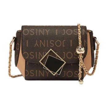 JOSINY PVC Small Square Bag Shoulder Bag Crossbody Bag Medium Size Women's Multicolor