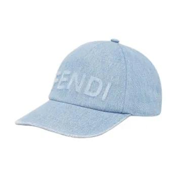 FENDI Denim Baseball Cap