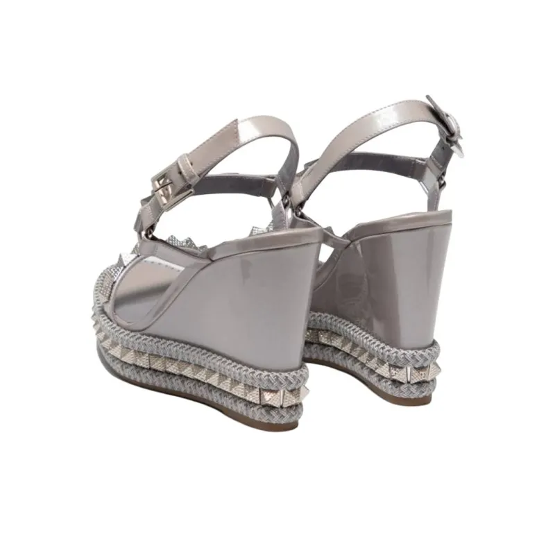 CL Pyraclou One Strap Sandals 11cm Women's Light Purple-3