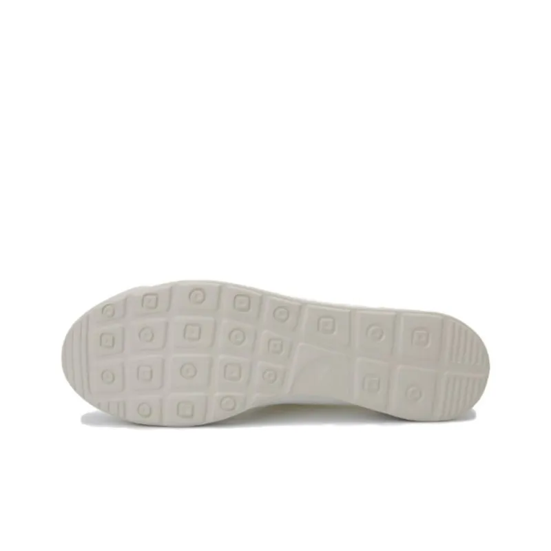 DESCENTE Cron Tempo Anti Slip Wear Resistant Low Top Casual Shoes Unisex White Silver-4