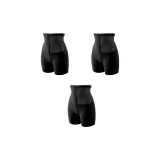 M1220-D Set-Zip Waist Trimmer-Black+Black+Black (3 Pack)