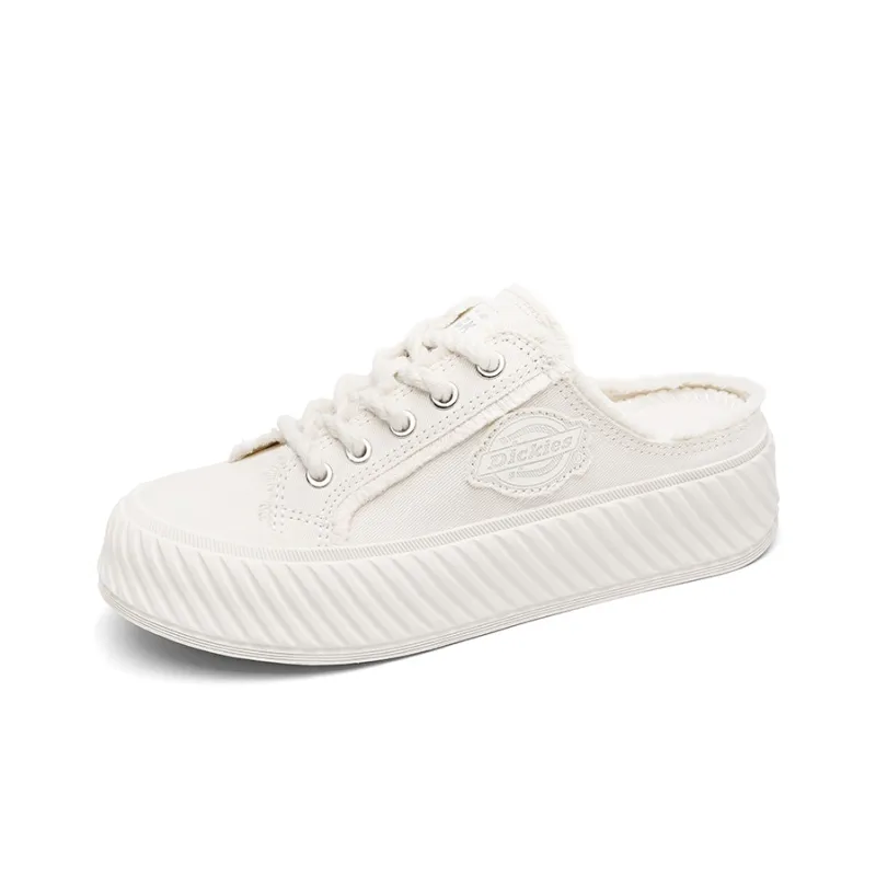 Dickies Low-Top Skateboard Shoes Unisex Beige-1
