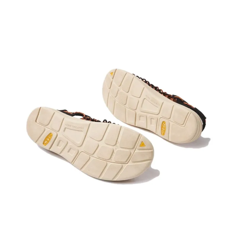 END. x KEEN Uneek Roman Sandals Unisex Black Brown-4