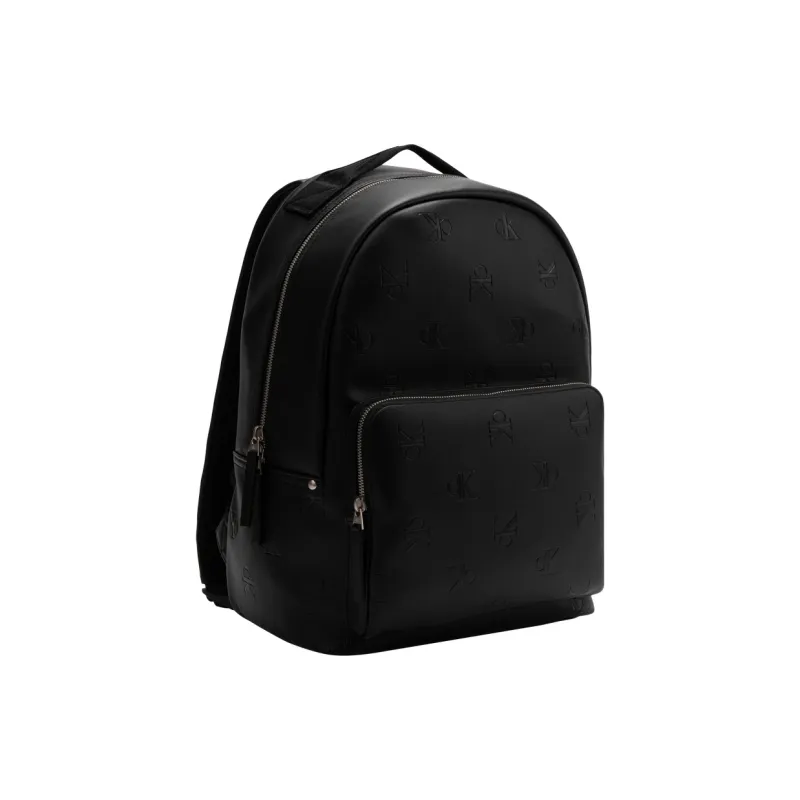 CALVIN KLEIN Synthetic Material Backpack Regular Men's Space Black-1