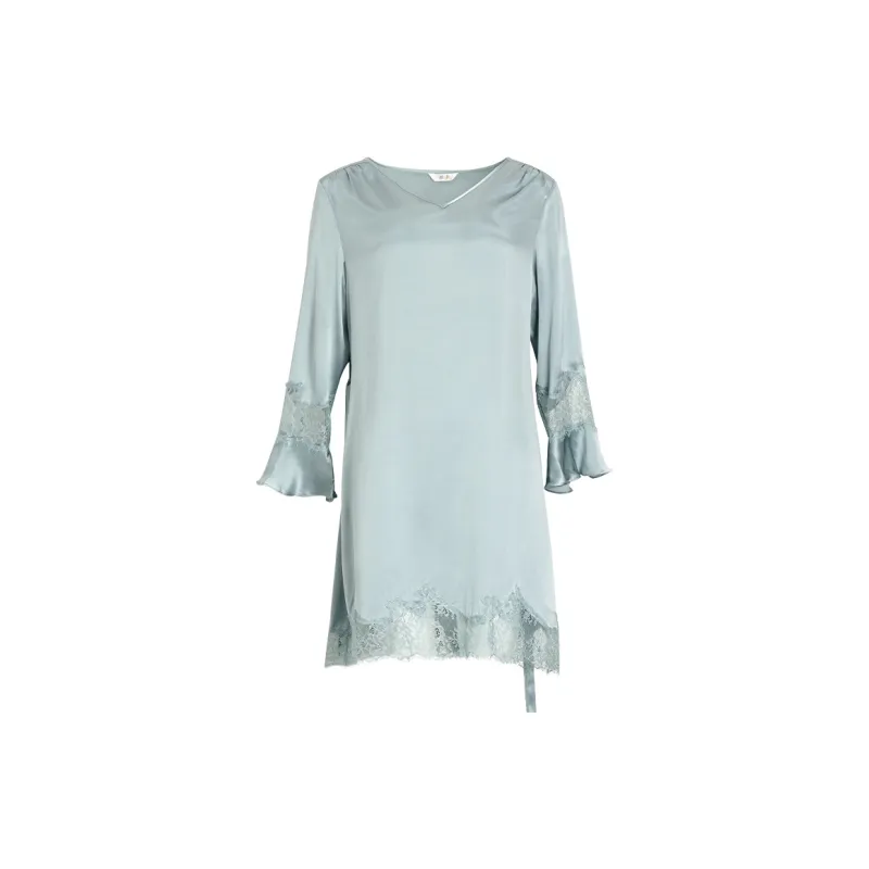 Silk Boundary Nightgown Women's-2