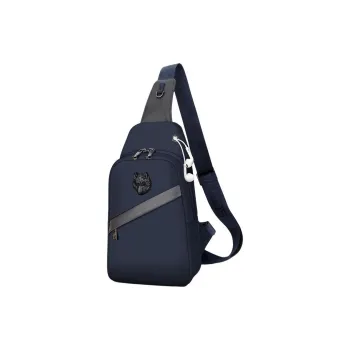 SEPTWOLVES Oxford Sling Bag, Shoulder Bag Medium Size Men's Multicolor