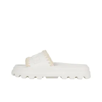 MOU Abrasion Resistant Slide Slippers Women's White