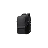 Black-17-Inch Laptop Compartment+Bottom Independent Shoe Compartment