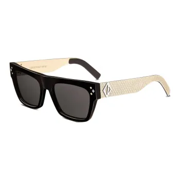 DIOR Acetate Square Sunglasses Men's Black