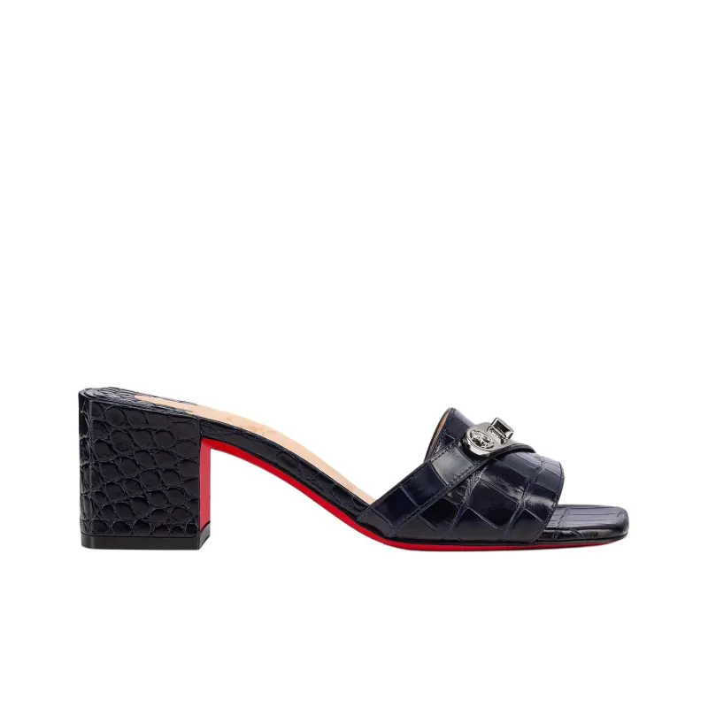 CL LUBOTING Slide Slippers 5.5cm Women's Blue-1