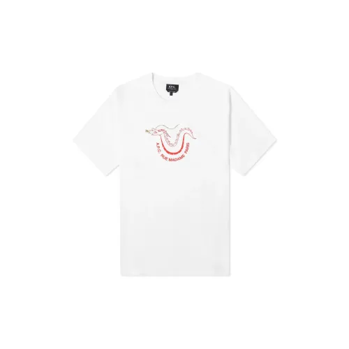 A.P.C T-Shirts Men White