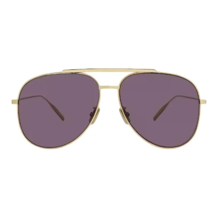 GIVENCHY Acetate Polyamide Aviator Sunglasses Men's Gold-1