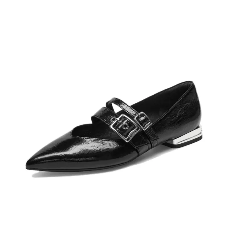 Staccato Nikita Flat Shoes Casual Single Shoes 1.5cm Women's-1