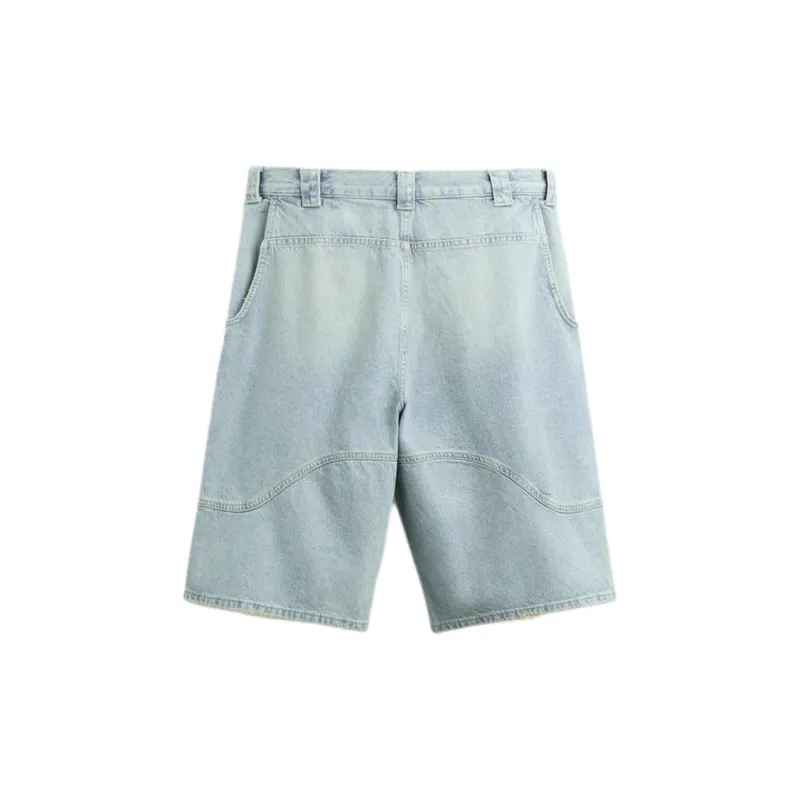 ZARA Casual Shorts Men Blue-1