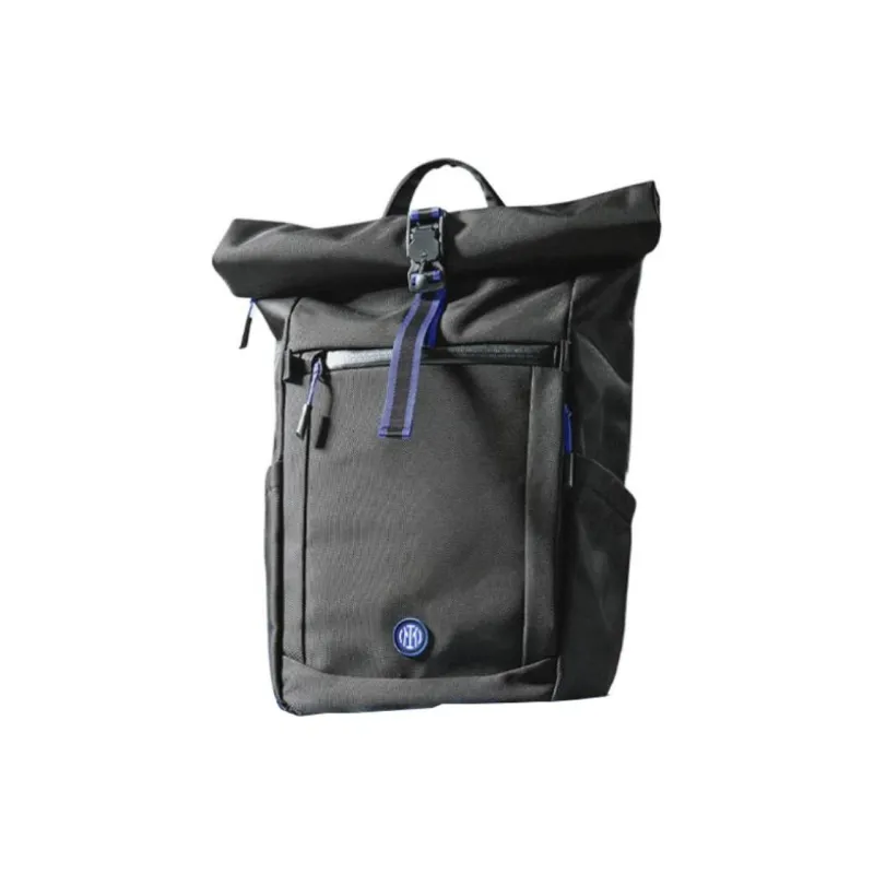 Tomtoc Nylon Fabric With Ballistic Nylon Backpack Medium Size Men's Racing Black-2