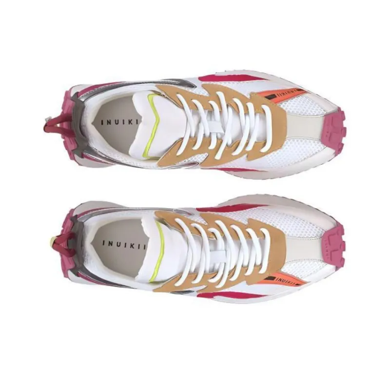 Inuikii Maribella Runner Low Top Casual Shoes Women's Fuchsia-3