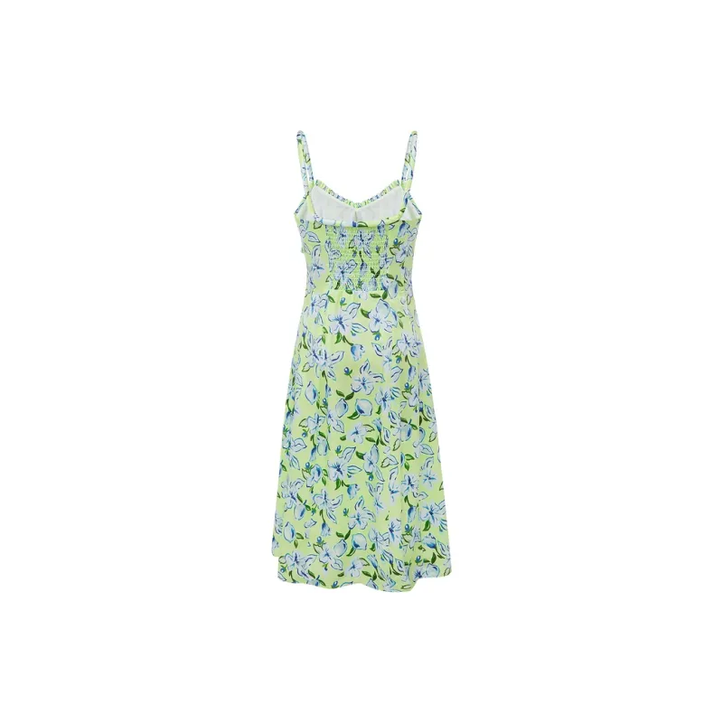 D'zzit Slip Dress Women's Green-1