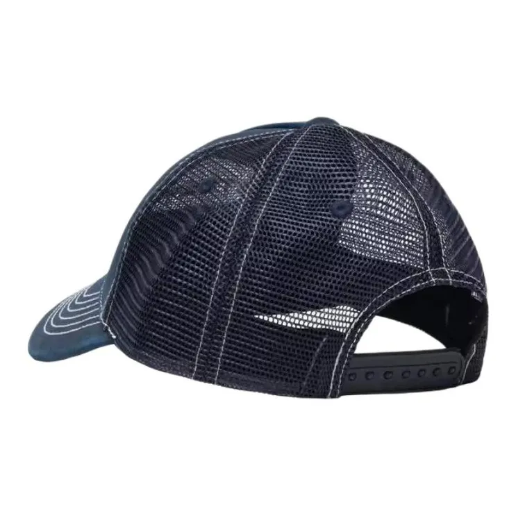 Stussy Low Pro Trucker Cut Out Leather Snapback-2