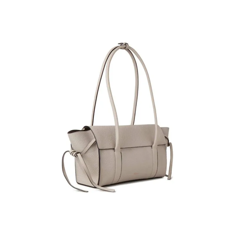 Mulberry Bayswater Calfskin Handbag, Shoulder Bag Women's Lime Gray-1