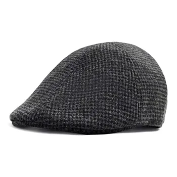 ZARA Wool Blend Berets Men's Black