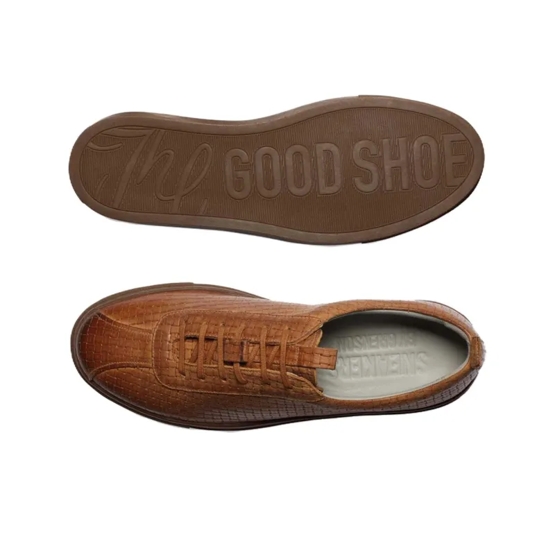GRENSON Low-Top Skateboard Shoes Men's Brown-4