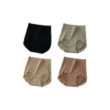 M1407-F Set-High-Rise Butt Lift and Waist Control-Black+Green+Light Apricot+Cameo Brown (4 Pack)